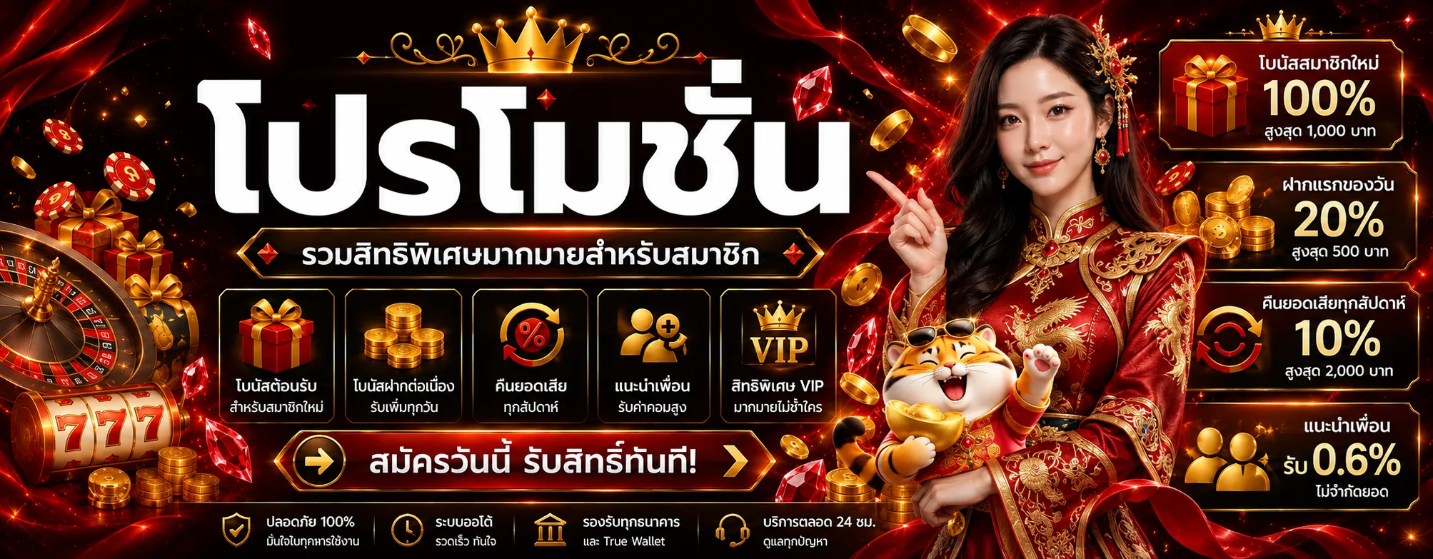 รวมโปรโมชั่น Sexyvvip168 สำหรับสมาชิก
